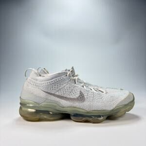 Nike Air VaporMax White Running Shoes Flyknit Sneakers DV1678-002 Men’s Size 7.5